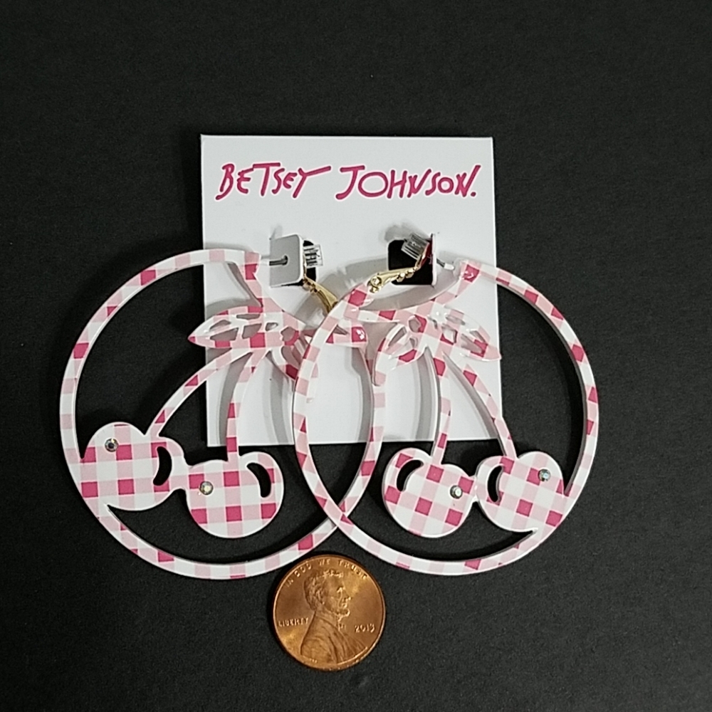 Betsey Johnson Hoop Earrings